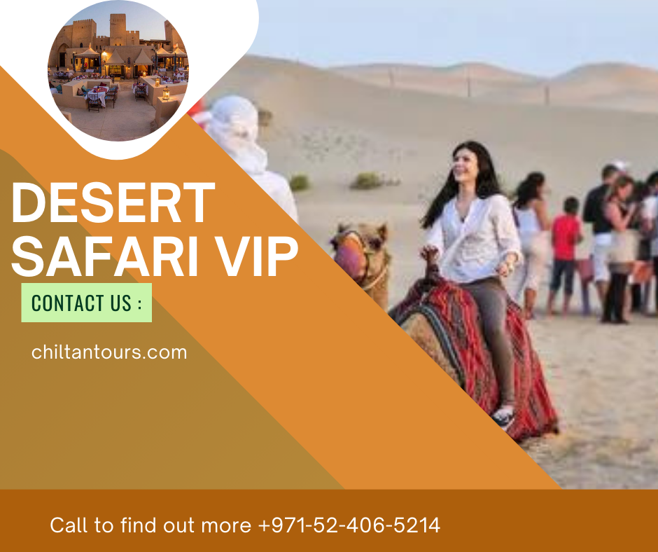 Activities and Attractions at Desert Safari VIP