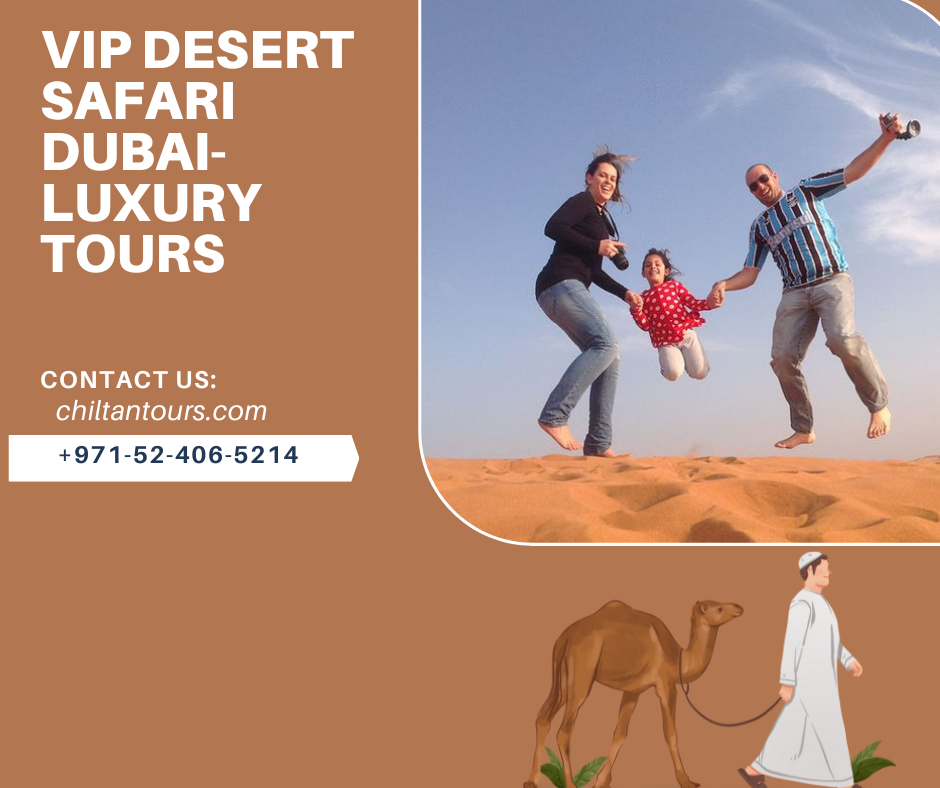 Activities included in the VIP Desert Safari experience