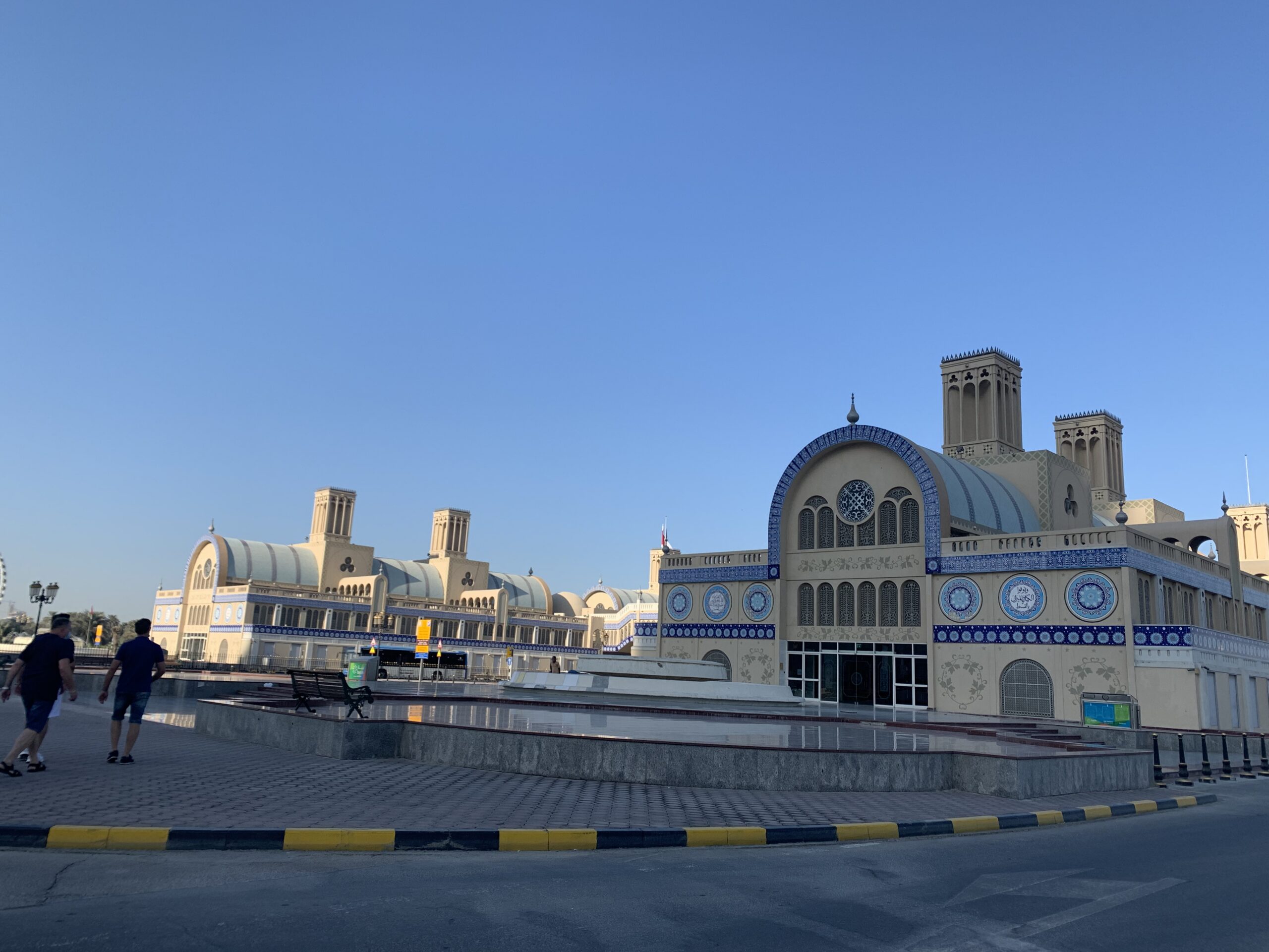 The Blue Souk in Sharjah, the Central Market known for its blue tilework